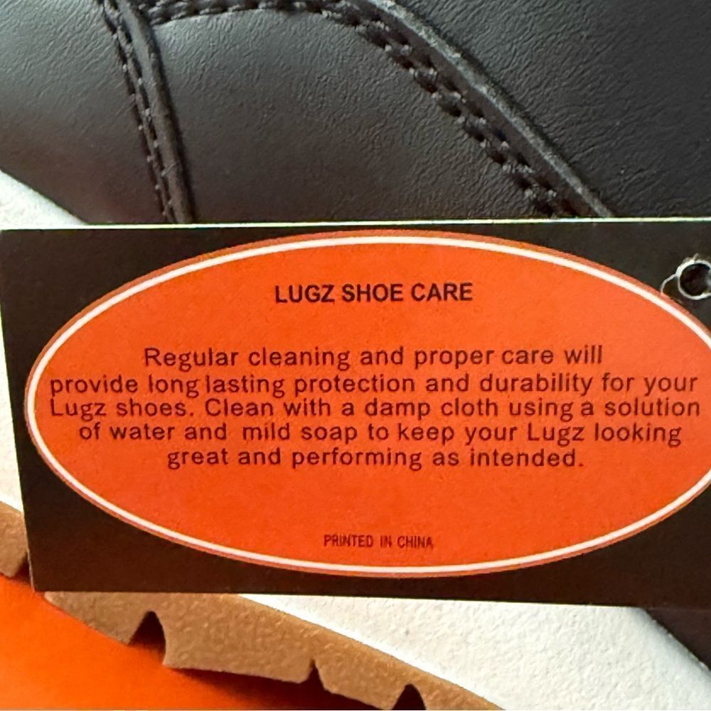 Lugz Rapid Black White Gum Sneaker Boots Men's Size 9 NIB MRAPIV-012 - Picture 8 of 11